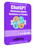 Udemy – ChatGPT – Marketing Digital, Business & Prompts