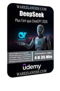 Udemy – Maîtrisez DeepSeek – Plus Fort que ChatGPT 2025
